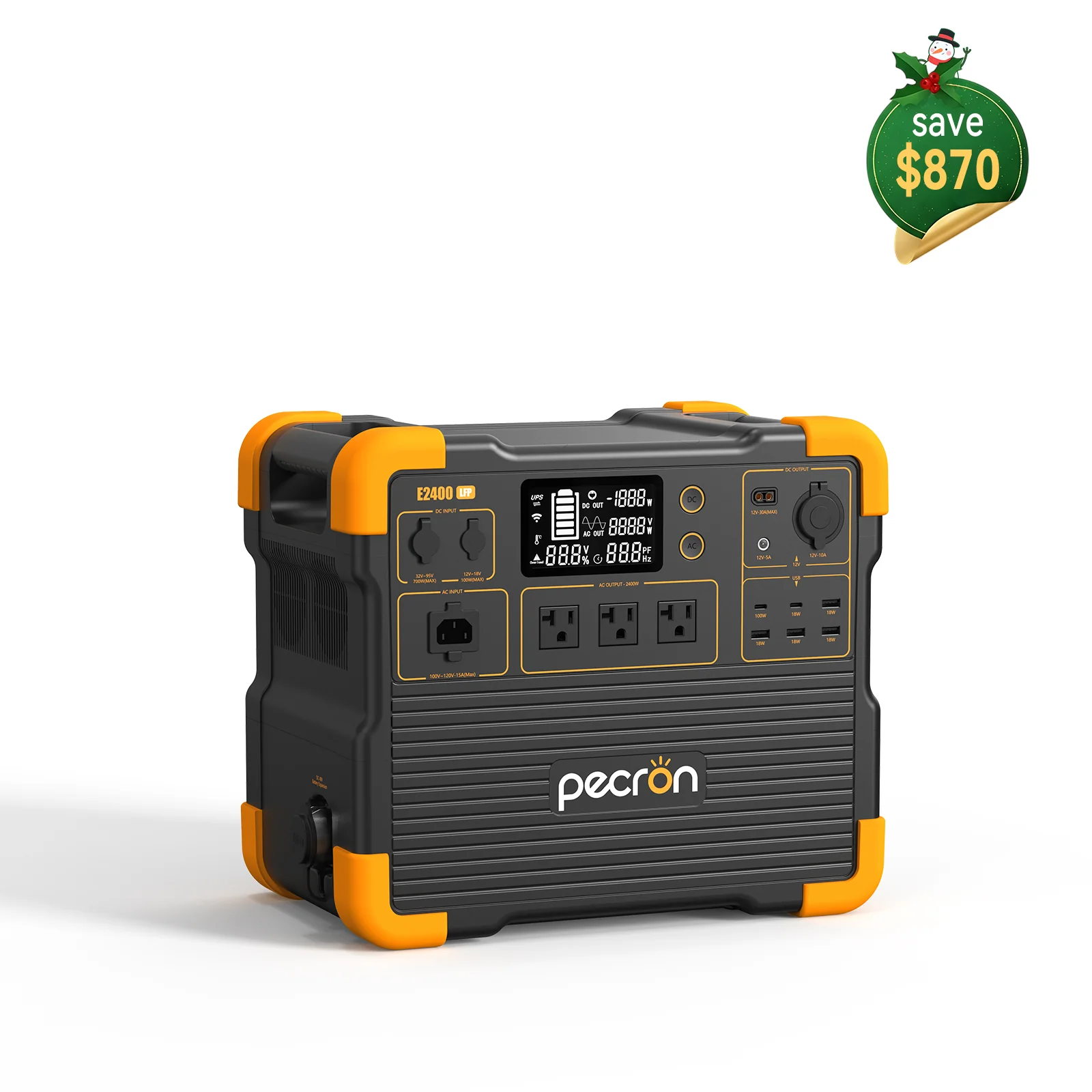 Pecron 2000W Solar Generator